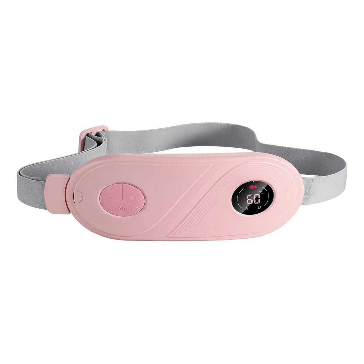 GENERICO - Cinturon Electrico Alivia Colicos Masajeador Calefactor