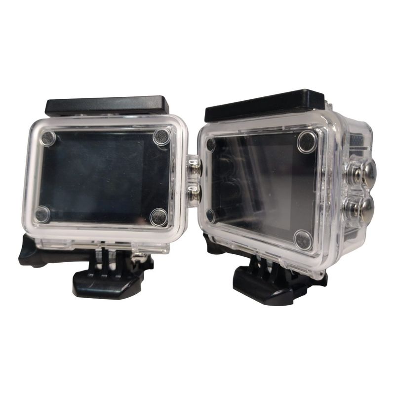 GENERICO - Cámara Deportiva Cam Sports Fhd 1080p Lcd 30m A Prueba Agua