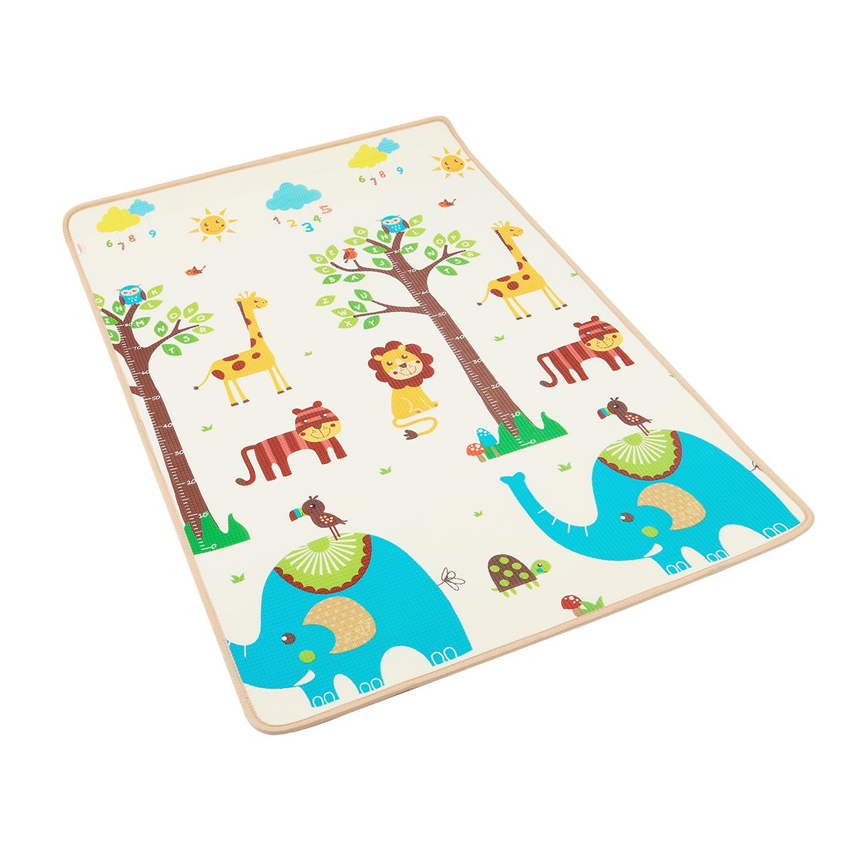 CARESTINO - Alfombra antigolpes Reversible 120 x 180 Jungla