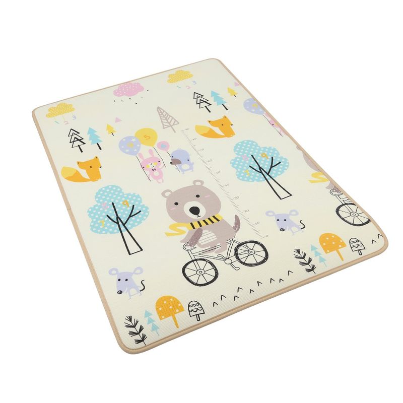 CARESTINO - Alfombra antigolpes Reversible 120 x 180 Oso
