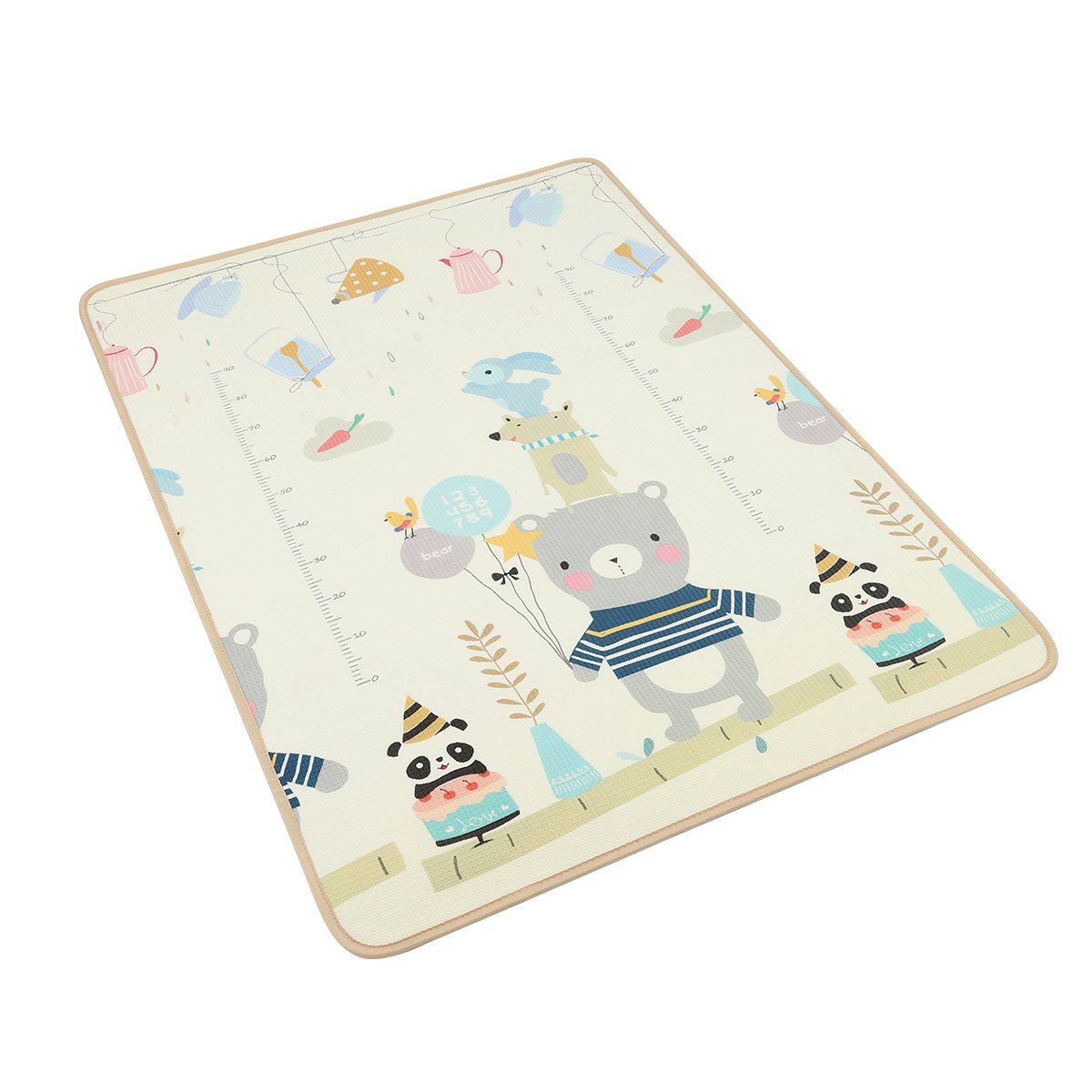 CARESTINO - Alfombra antigolpes Reversible 120 x 180 Amigos