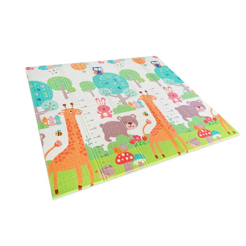 CARESTINO - Alfombra Plegable 177x195 Bosque