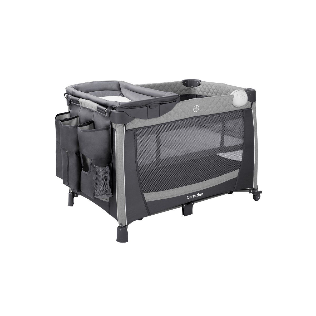 CARESTINO - Cuna Corral Genova Gris