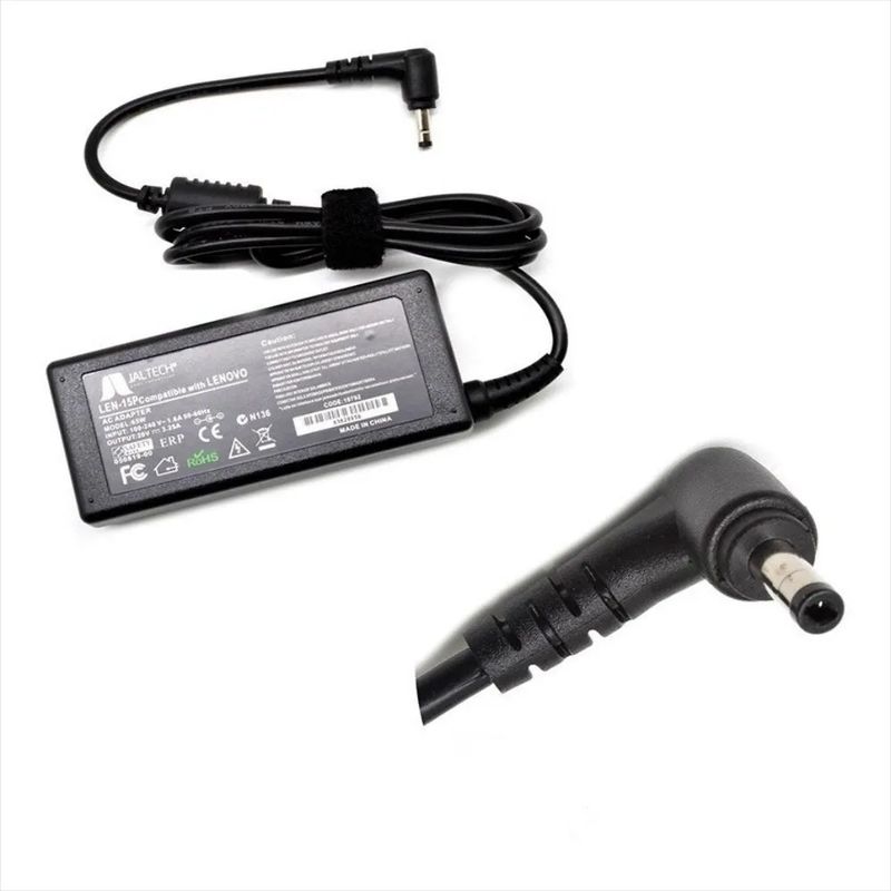 BASIK TECH - Cargador Para PC portátil Computador para LENOVO 19V - 3.25 65W