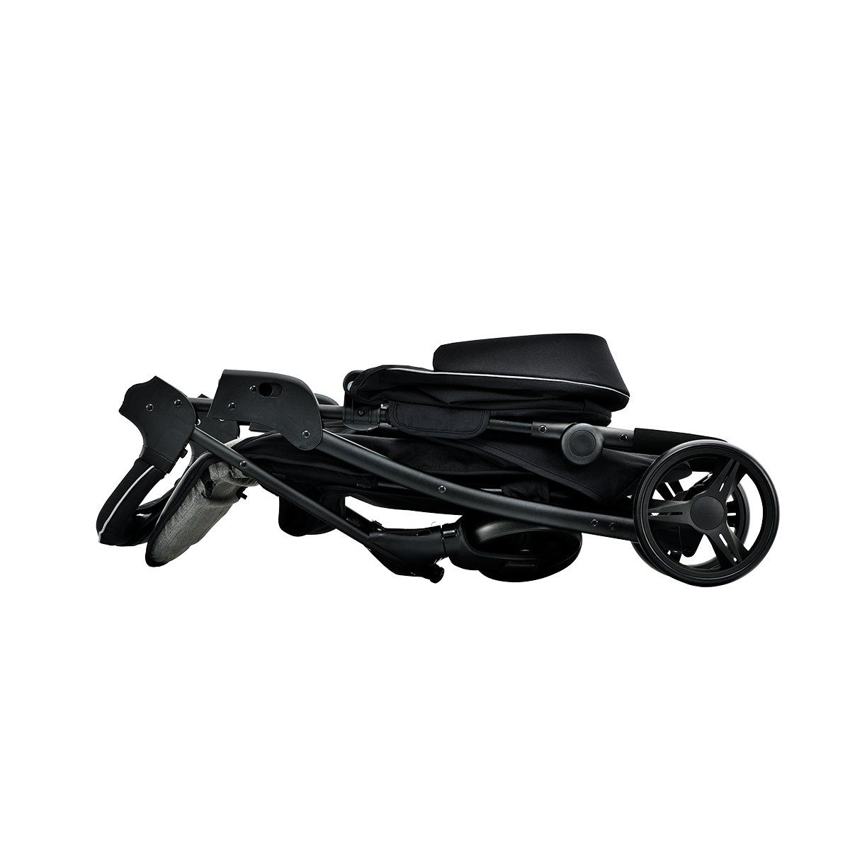 CARESTINO - Coche City Travel Gris Melange