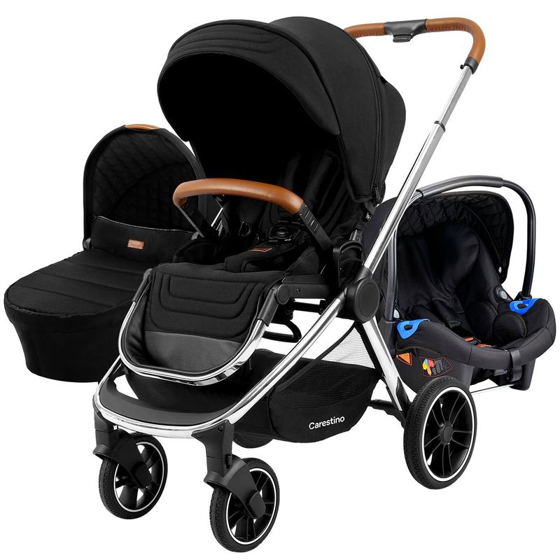 CARESTINO - Coche Beverly V2 Negro