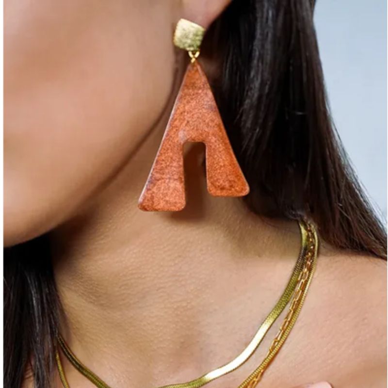 BY CAMI - Aretes resina referencia A