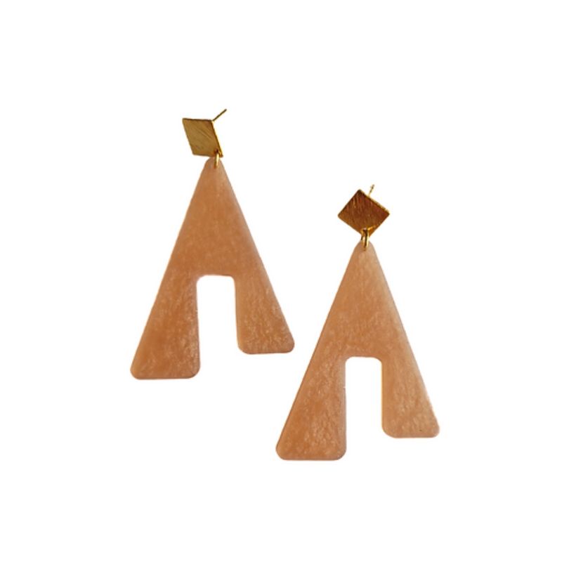 BY CAMI - Aretes resina referencia A