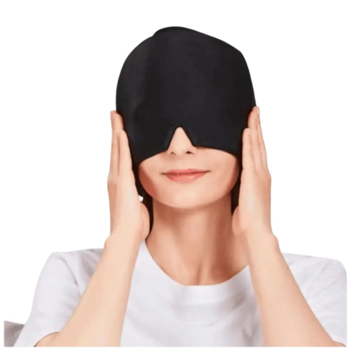 TELEPRODUCTOSBOGOTA - Máscara Facial Sombrero Alivio Migraña Gel