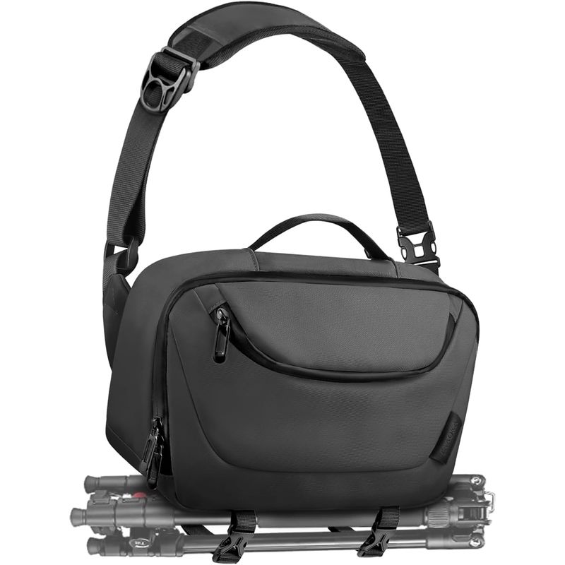 GENERICO - Bolsa de cámara impermeable con soporte para trípode modelo SLR