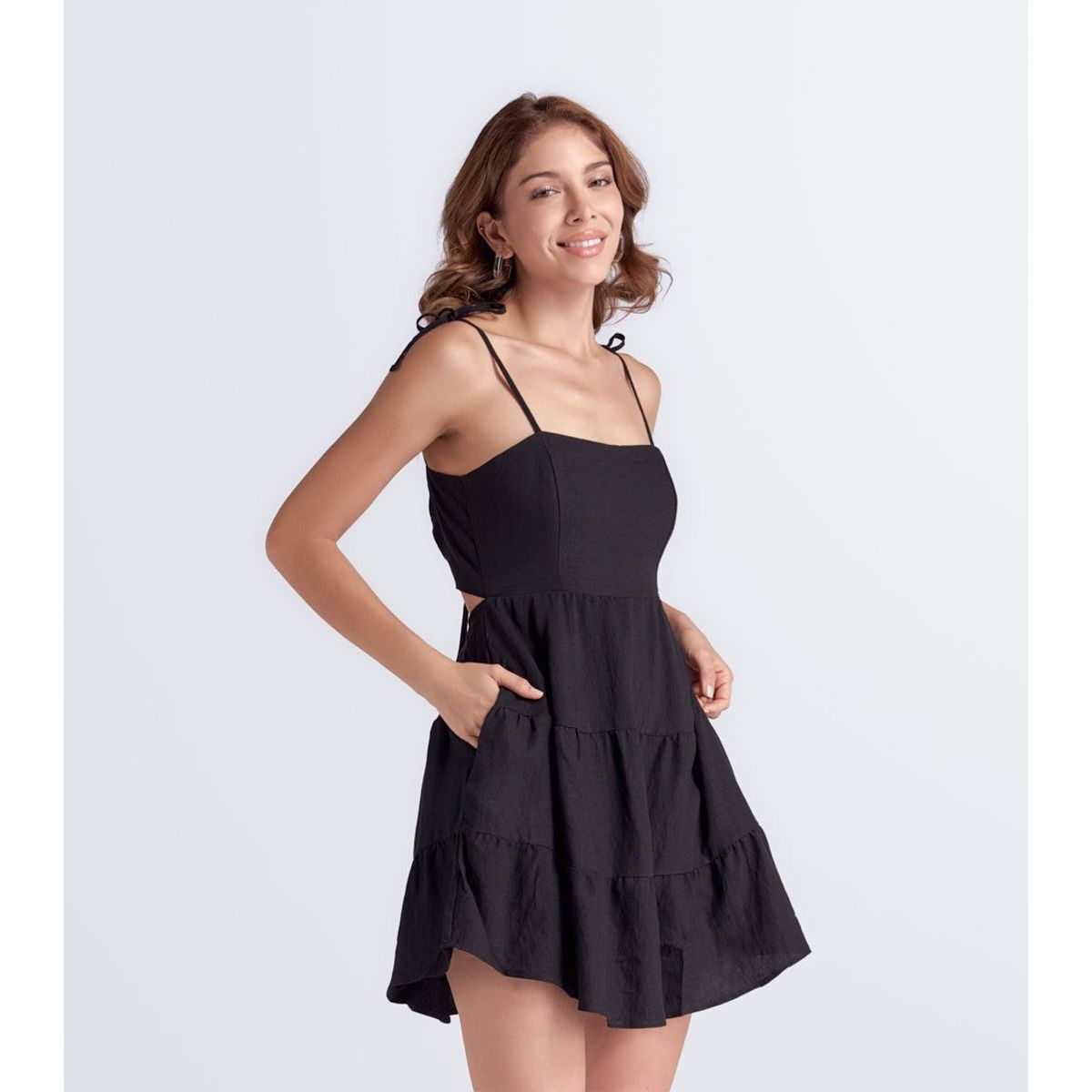 DEREK - Vestido Para Mujer Corto Holgado Derek