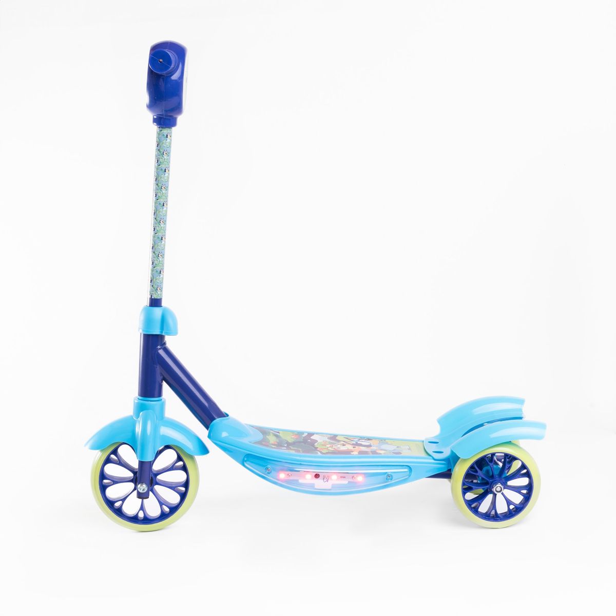 BLUEY - Patineta Scooter Kids Light 3 Ruedas Bluey Azul