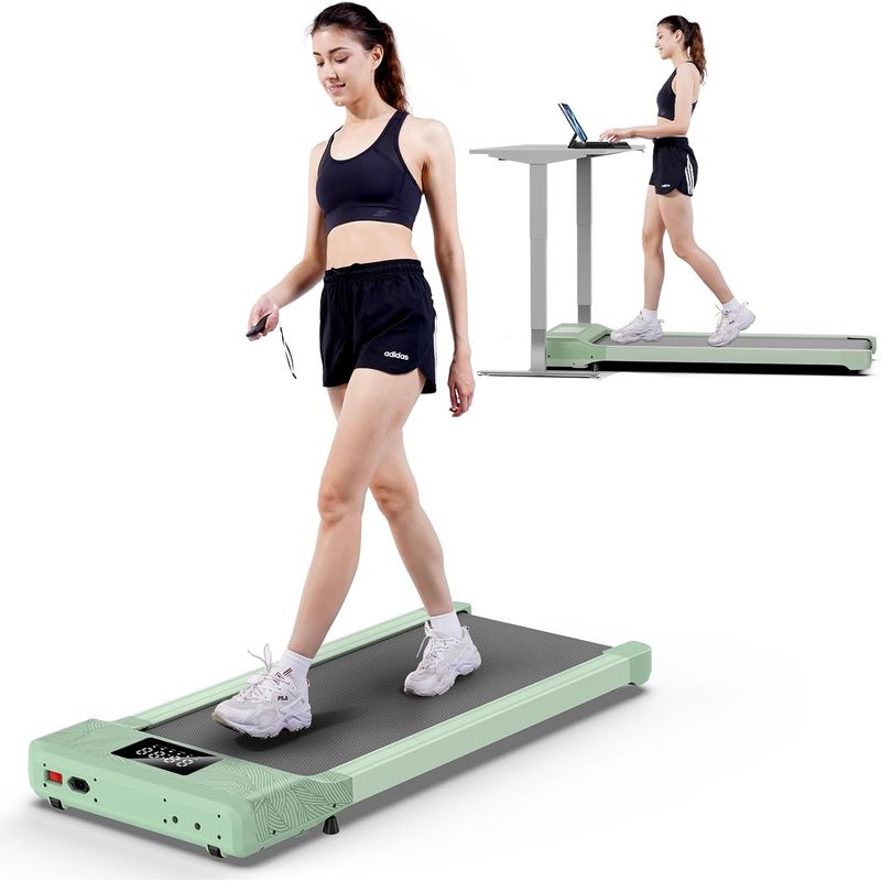 GENERICO - Caminadora Plegable Smart Walking Pad 2 en 1 Control Remoto
