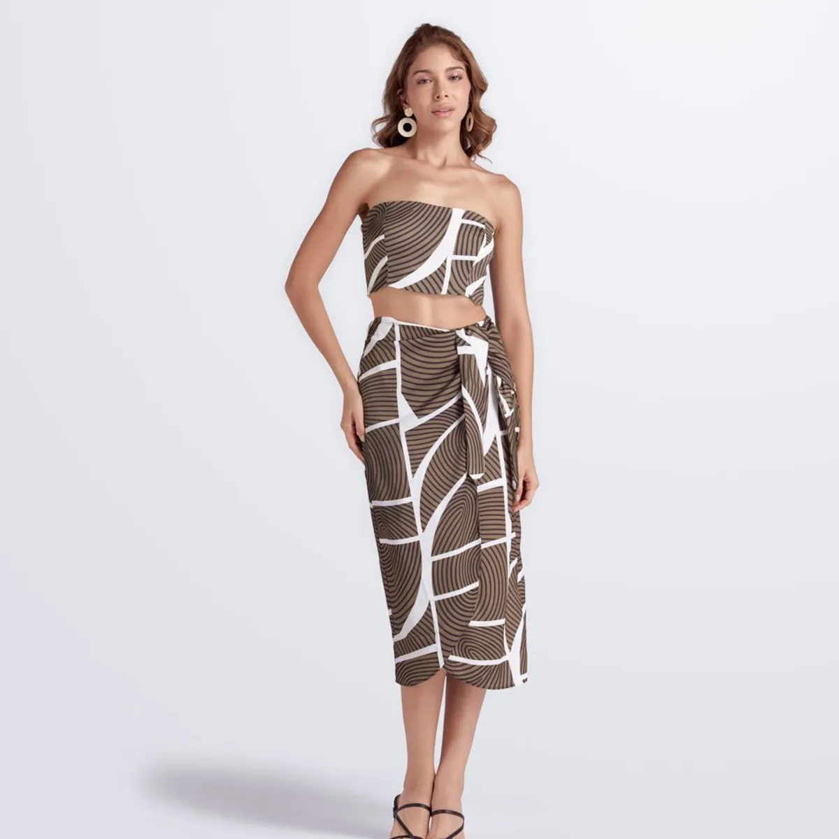 DEREK - Conjunto Para Mujer Falda Y Blusa Derek