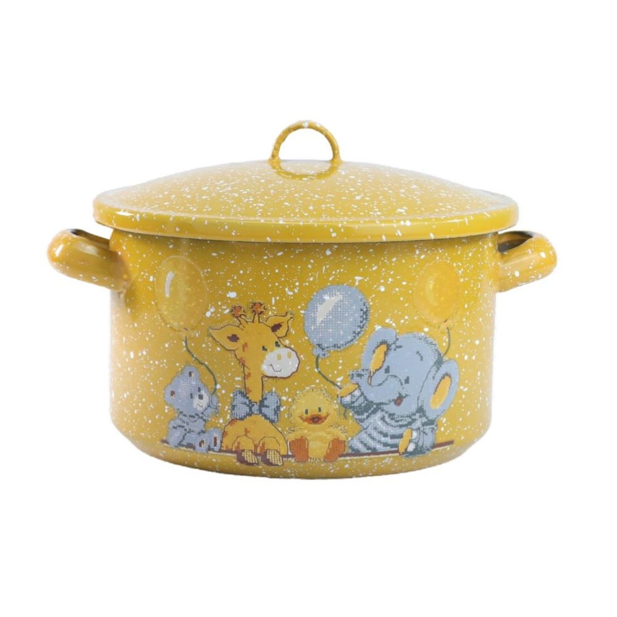 MACUIRA - Olla Esmaltada Peltre para Bebes 2.5 litros Macuira