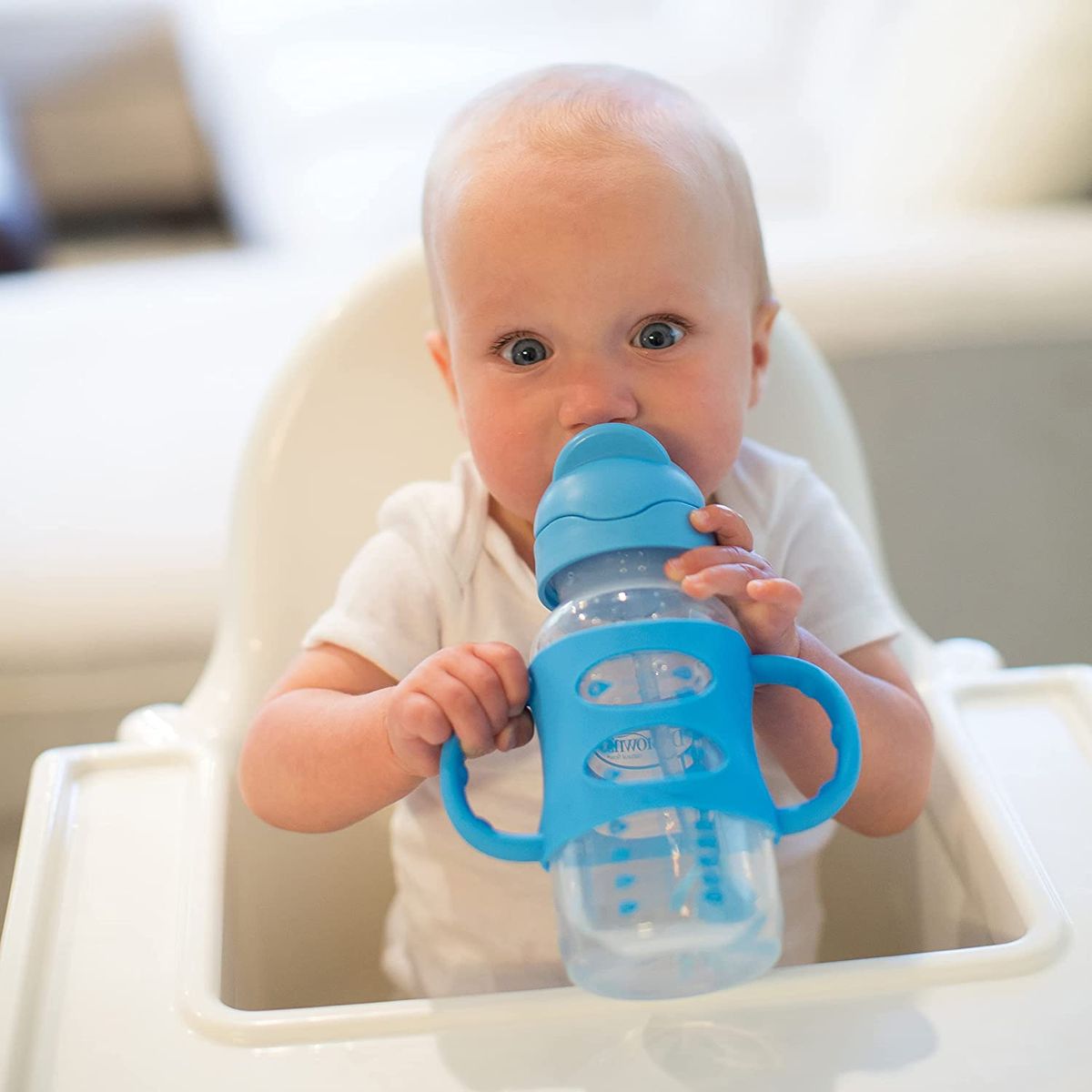 DR BROWNS - Tetero Pitillo Dr. Browns 9 Onz Boca Ancha Con Azas