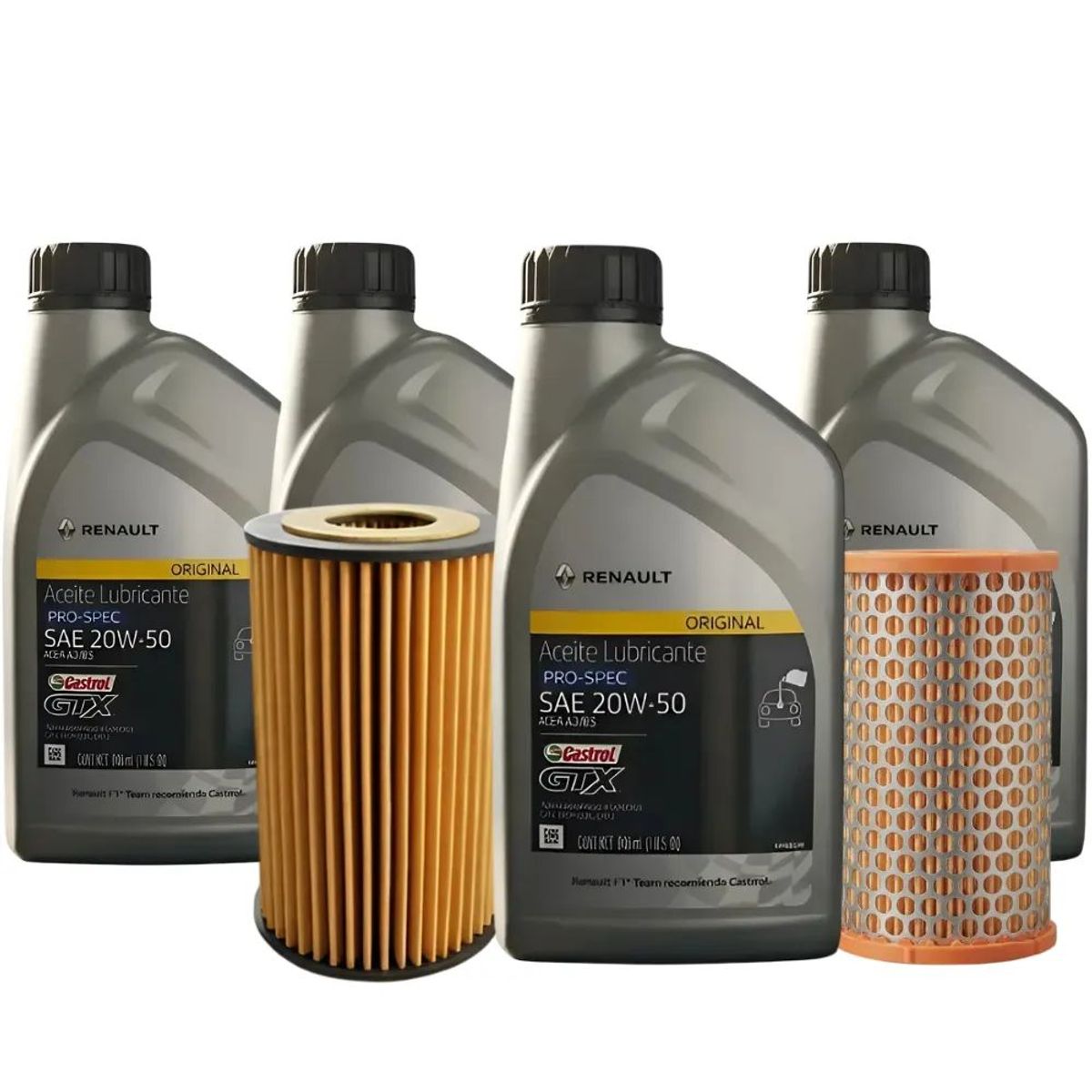 CASTROL - Kit Cambio De Aceite Elf Renault Twingo 8 Válvulas