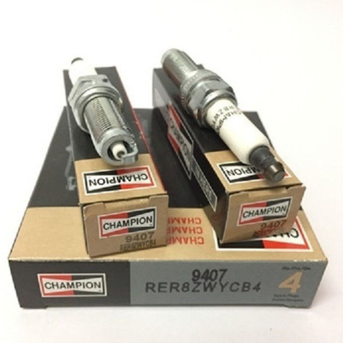 CHAMPION - Bujías Jeep Wrangler RER8ZWYCB4 Set X6