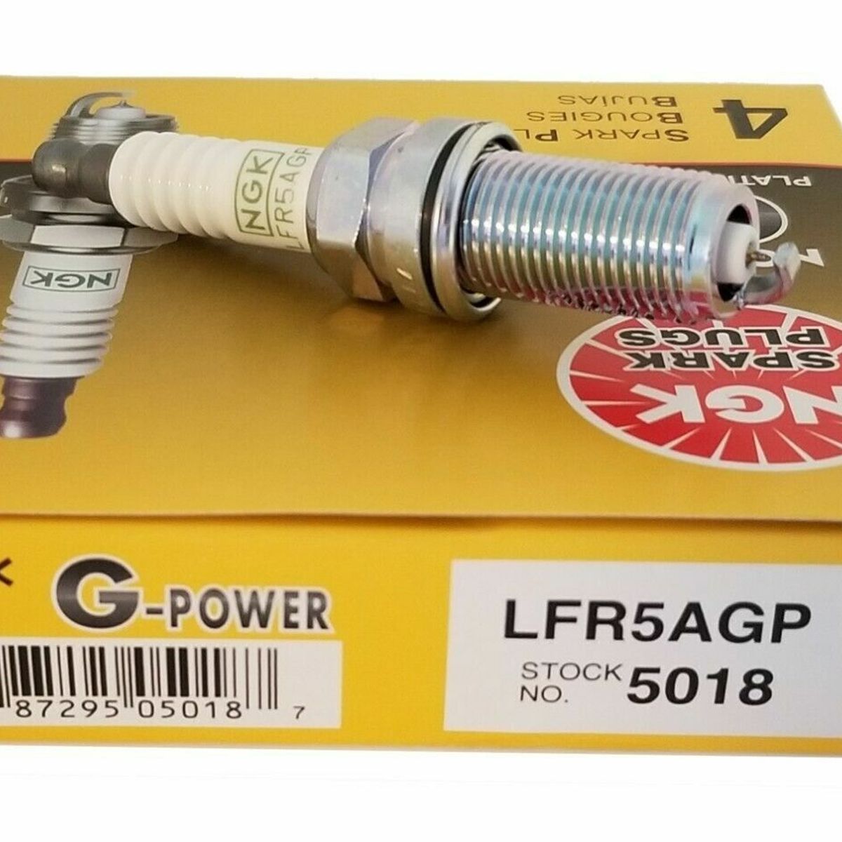 NGK - Bujía Ngk Lfr5agp Set X 4 - Nissan X-trail - I35 - iX35
