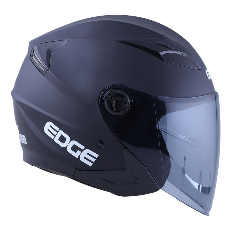 Casco Edge Semi Integral Jaguar Certificado DOT Negro S EDGE