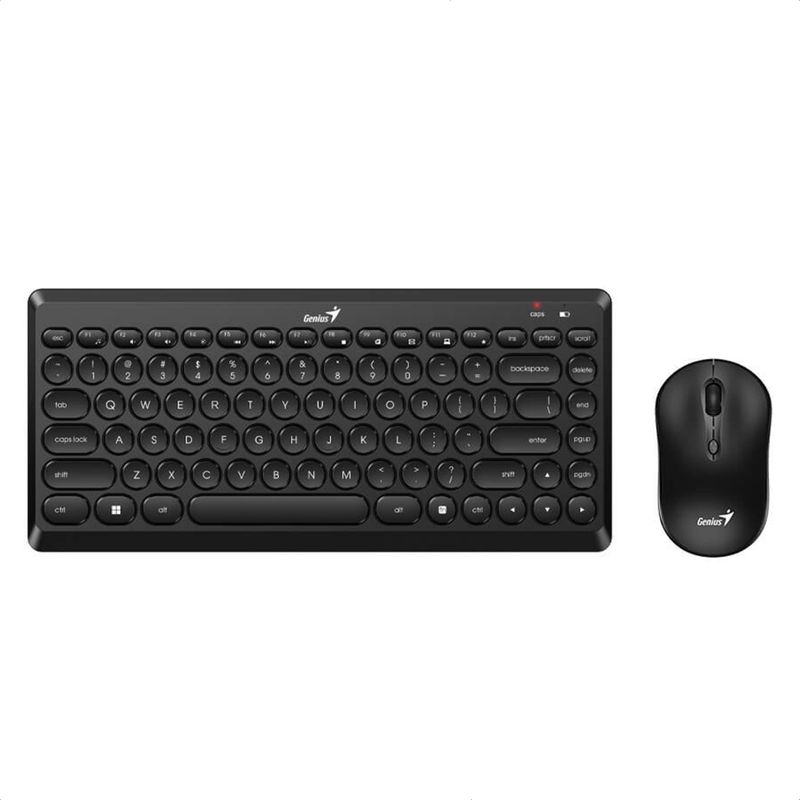GENIUS - Combo Teclado + Mouse Inalámbrico Genius Luxemate Q8000 Blk