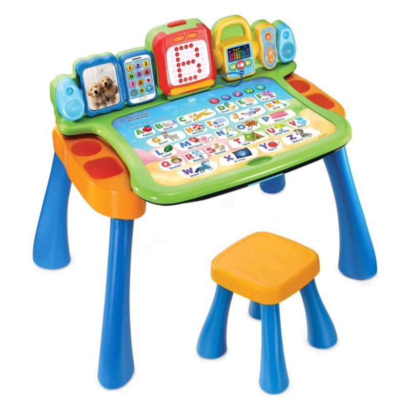 GENERICO - Escritorio Multicolor 3 En 1 Tocar Y Aprender Mesa Vtech