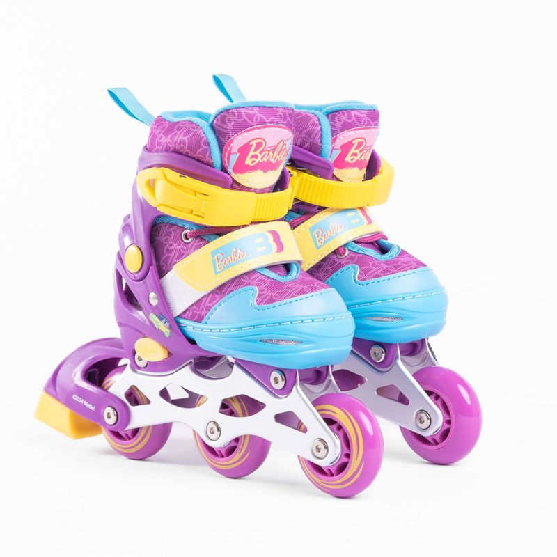 BARBIE - Patines En Linea Chasis De Aluminio Barbie 3 Ruedas T 27-30
