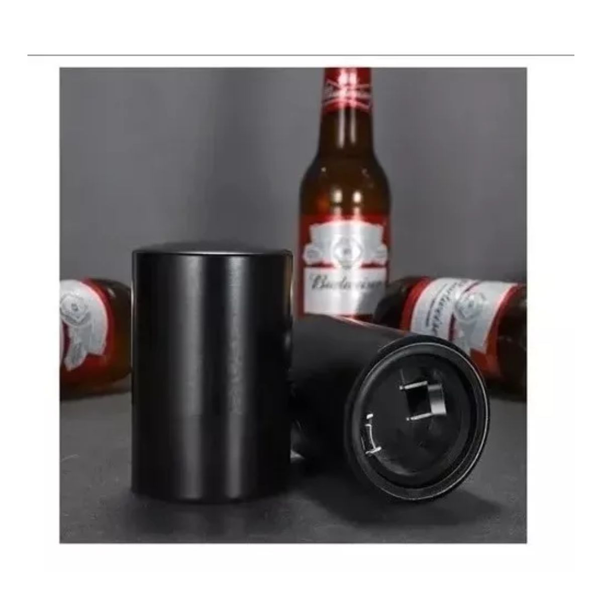 AFM - Abridor Automático De Botellas De Acero Inoxidable De 8,5 Cm