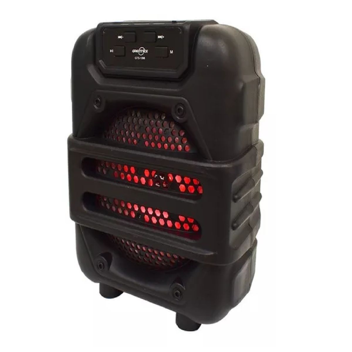 GENERICO - BOCINA  BLUETOOTH 6.5 RADIO CON ENTRADA USB GTS -1397 NEGRO