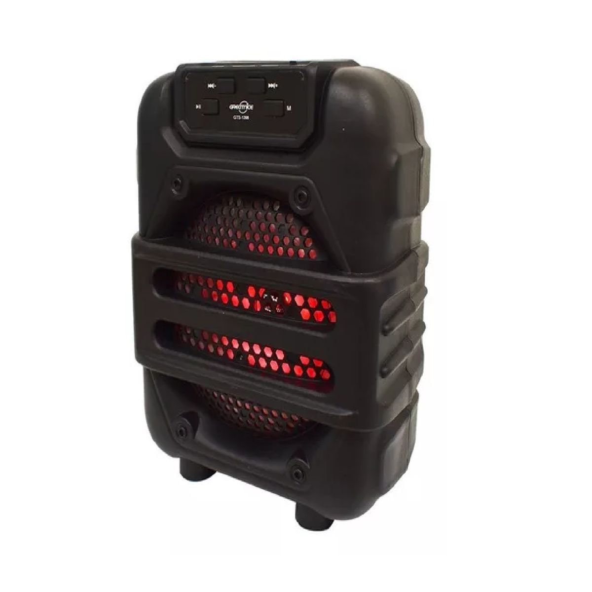 GENERICO - BOCINA  BLUETOOTH 6.5 RADIO CON ENTRADA USB GTS -1397 NEGRO