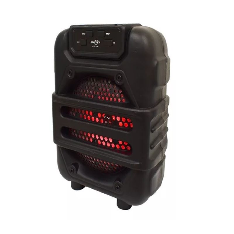 GENERICO - BOCINA  BLUETOOTH 6.5 RADIO CON ENTRADA USB GTS -1397 NEGRO