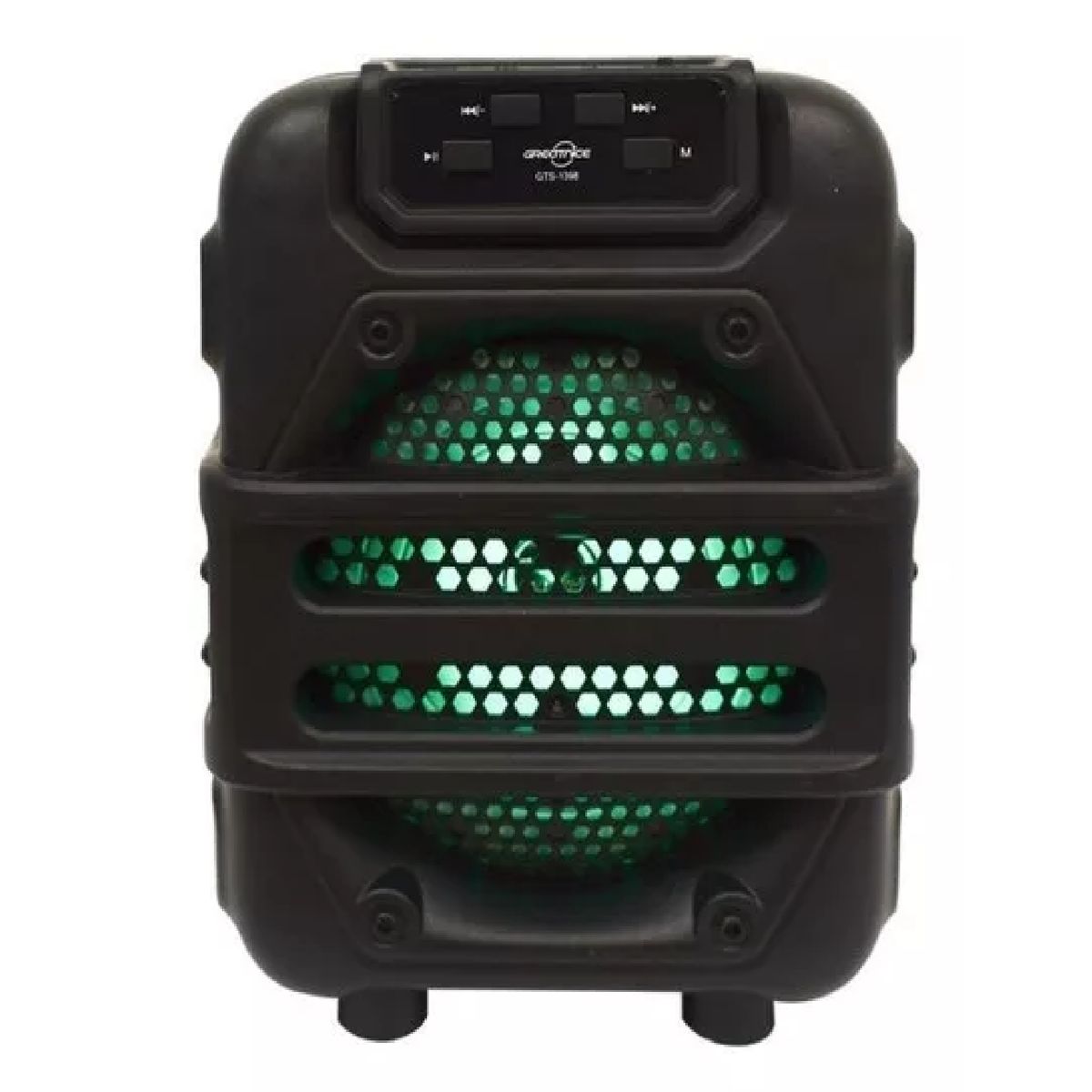 GENERICO - BOCINA  BLUETOOTH 6.5 RADIO CON ENTRADA USB GTS -1397 NEGRO