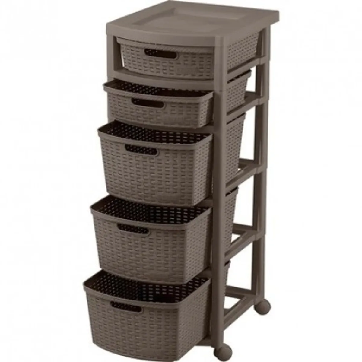 RIMAX - Cajonero Shia 5 Gavetas Mocca Rimax