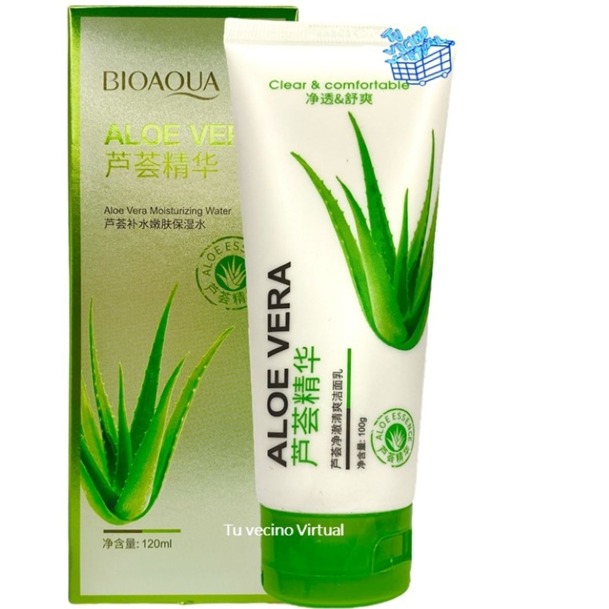 BIOAQUA - Jabon Facial Aloe Vera Bioaqua