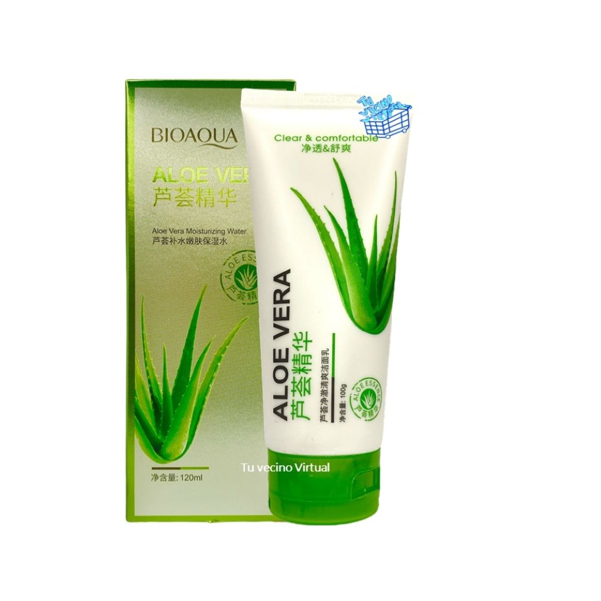 BIOAQUA - Jabon Facial Aloe Vera Bioaqua