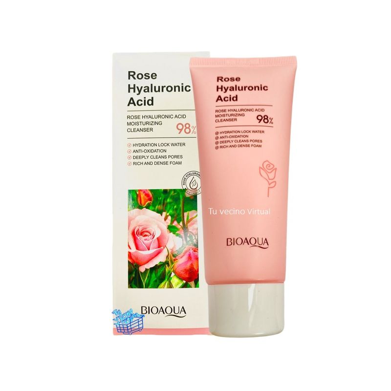 BIOAQUA - Jabon Facial Rosas Bioaqua