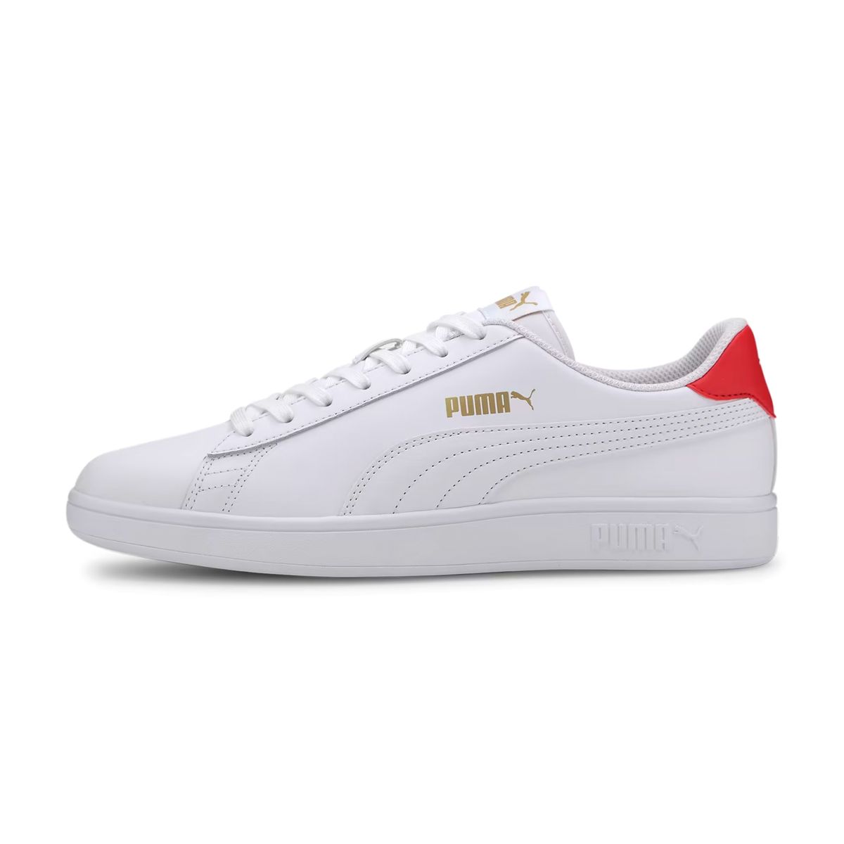 PUMA - Tenis Puma Hombre Blanco Smash V2