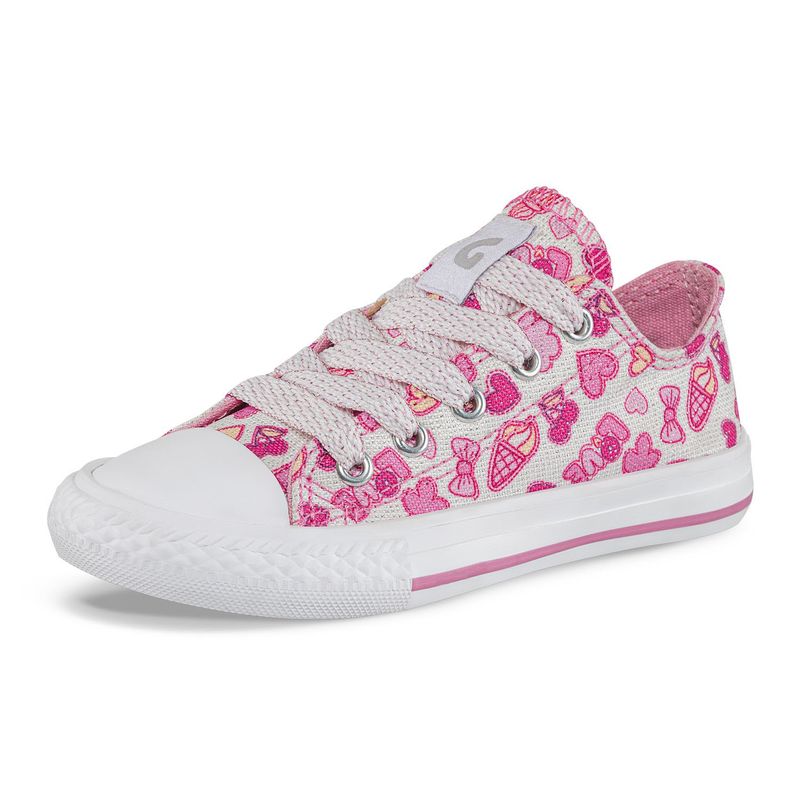 LOS GOMOSOS - Tenis Casuales Beebe Bajo Fucsia para Niña Los Gomosos