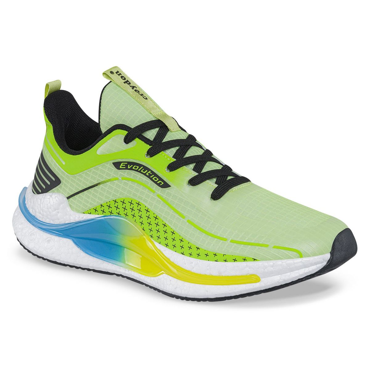 CROYDON - Tenis Running Sokan Verde Croydon para Hombre