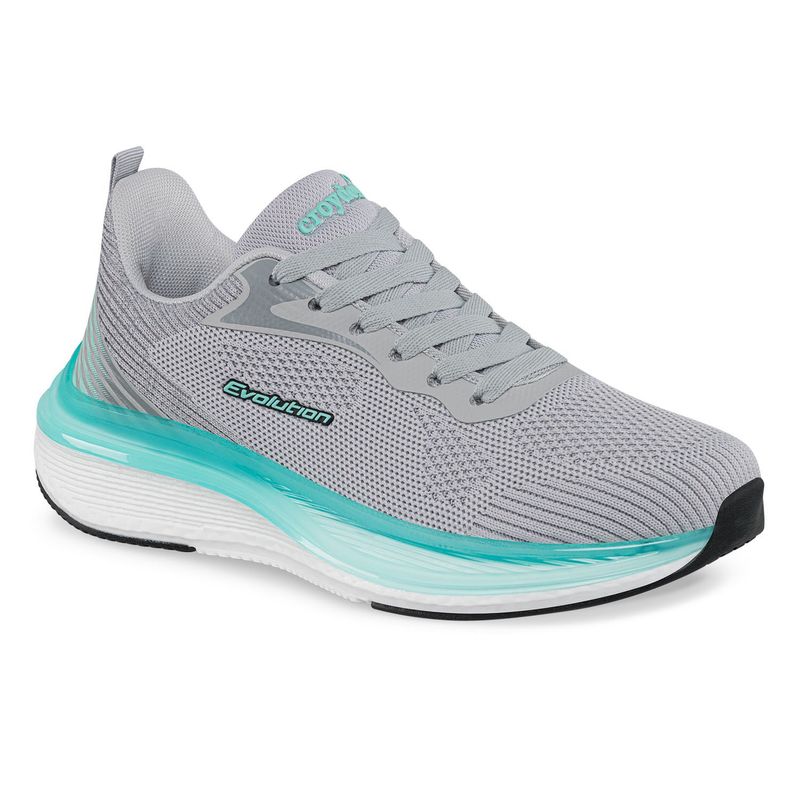 CROYDON - Tenis Running Zaron Gris para Mujer Croydon
