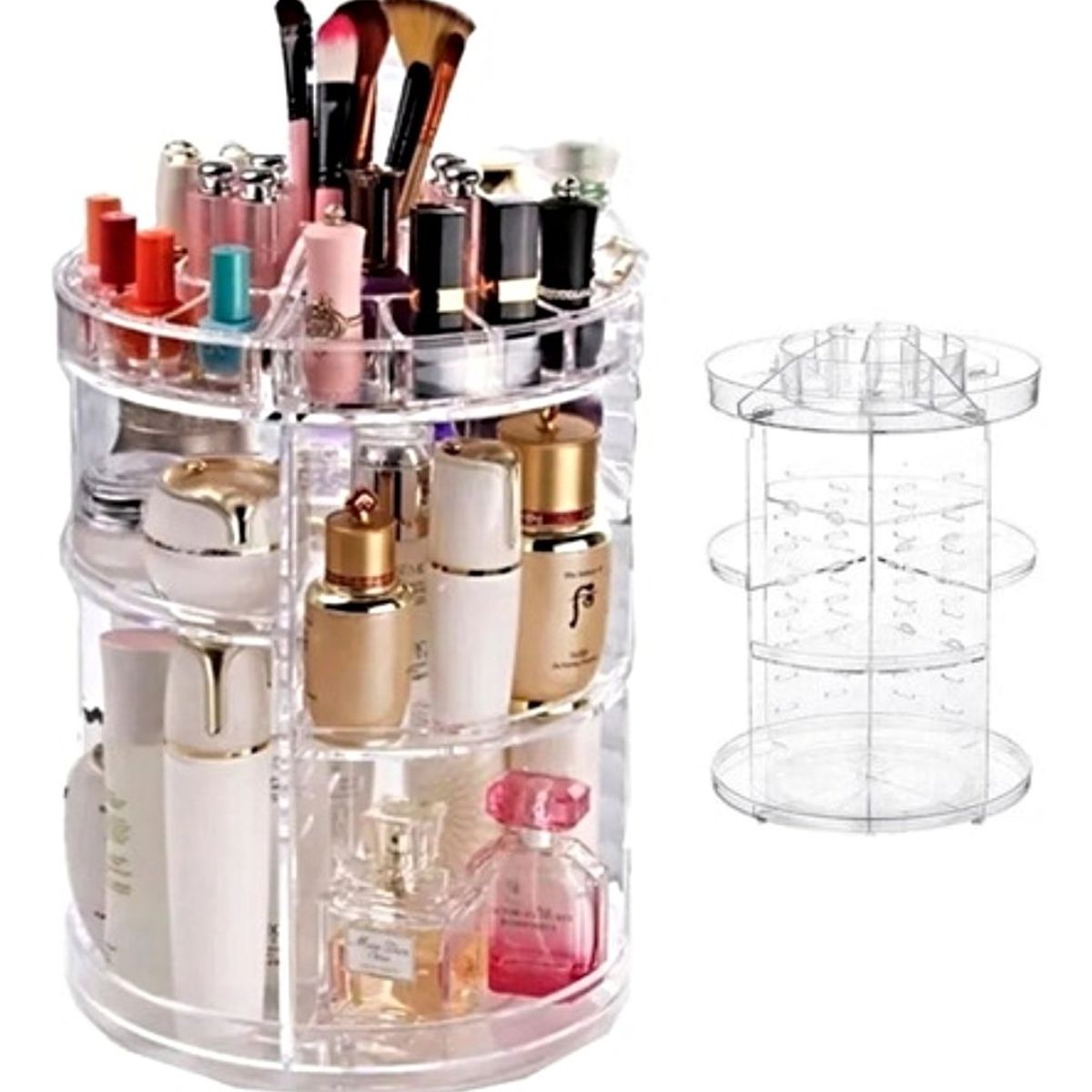 GENERICO - Organizador De Maquillaje Cosmeticos Rotación De 360 Grados