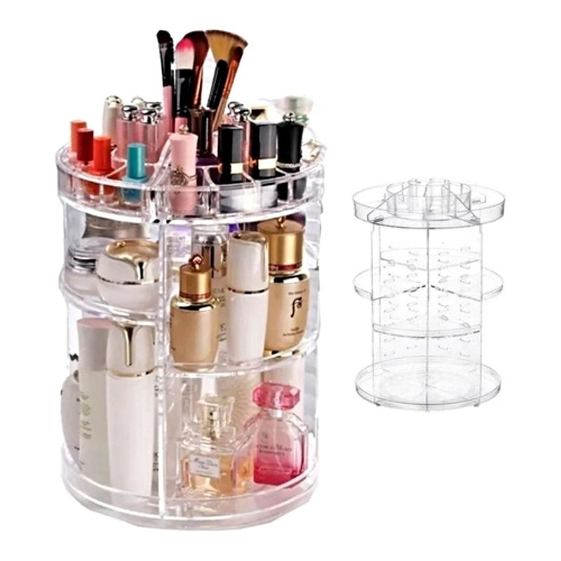 GENERICO - Organizador De Maquillaje Cosmeticos Rotación De 360 Grados