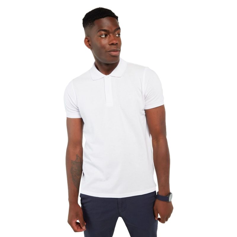 TOTTO - Camiseta Polo hombre Spencer blanca