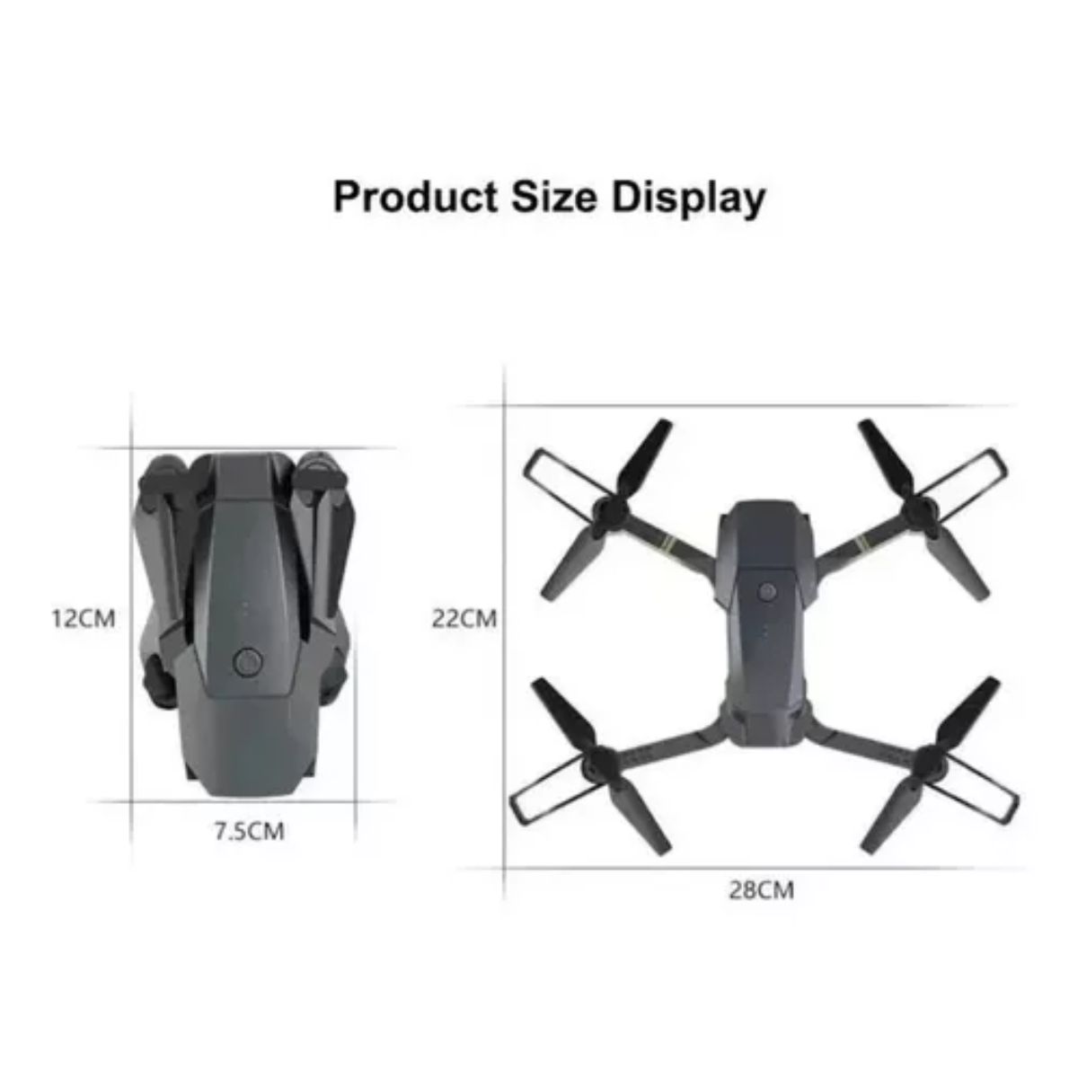GENERICO - Dron 998 pro max con cámara