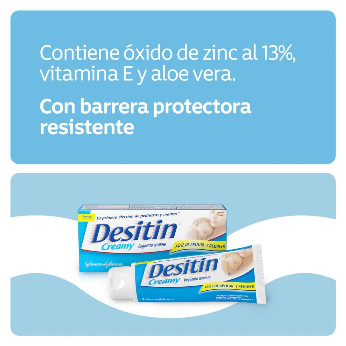 DESITIN - Desitin Crema Protectora Bebé 3 Unds / 113 g