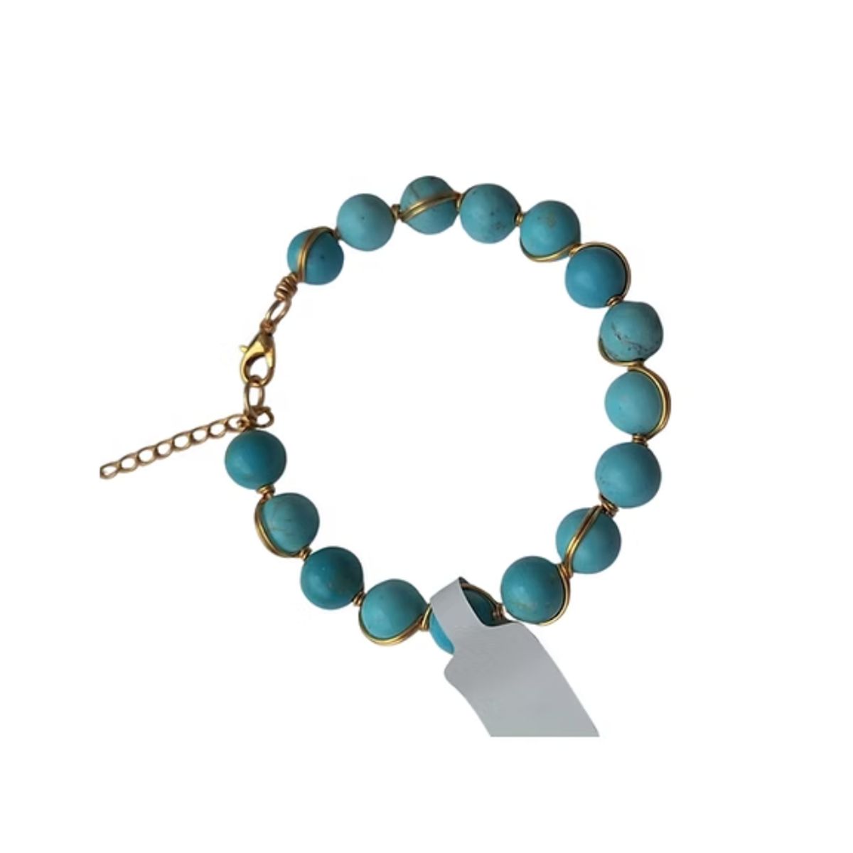 BY CAMI - Pulsera Shine Stone en Piedras Naturales y Baño de Oro  Dorado  By Cami®