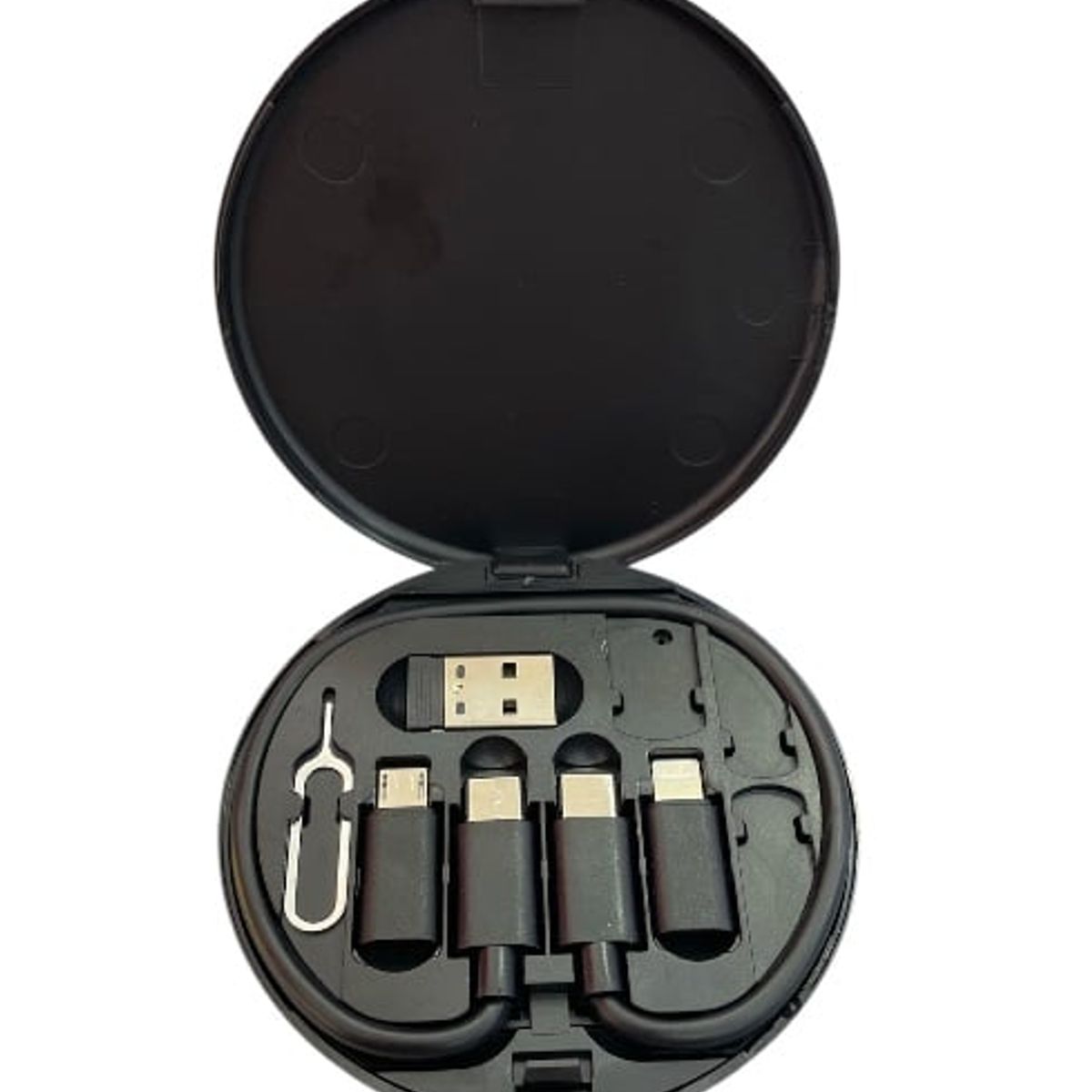 GENERICO - Caja De Cables 9 En 1 Adaptador Usb Caja De Almacenamiento