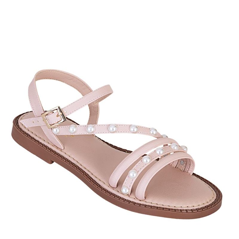FRATTINI - Sandalia de Niña marca FRATTINI en Color NUDE  / SAND.TOLA