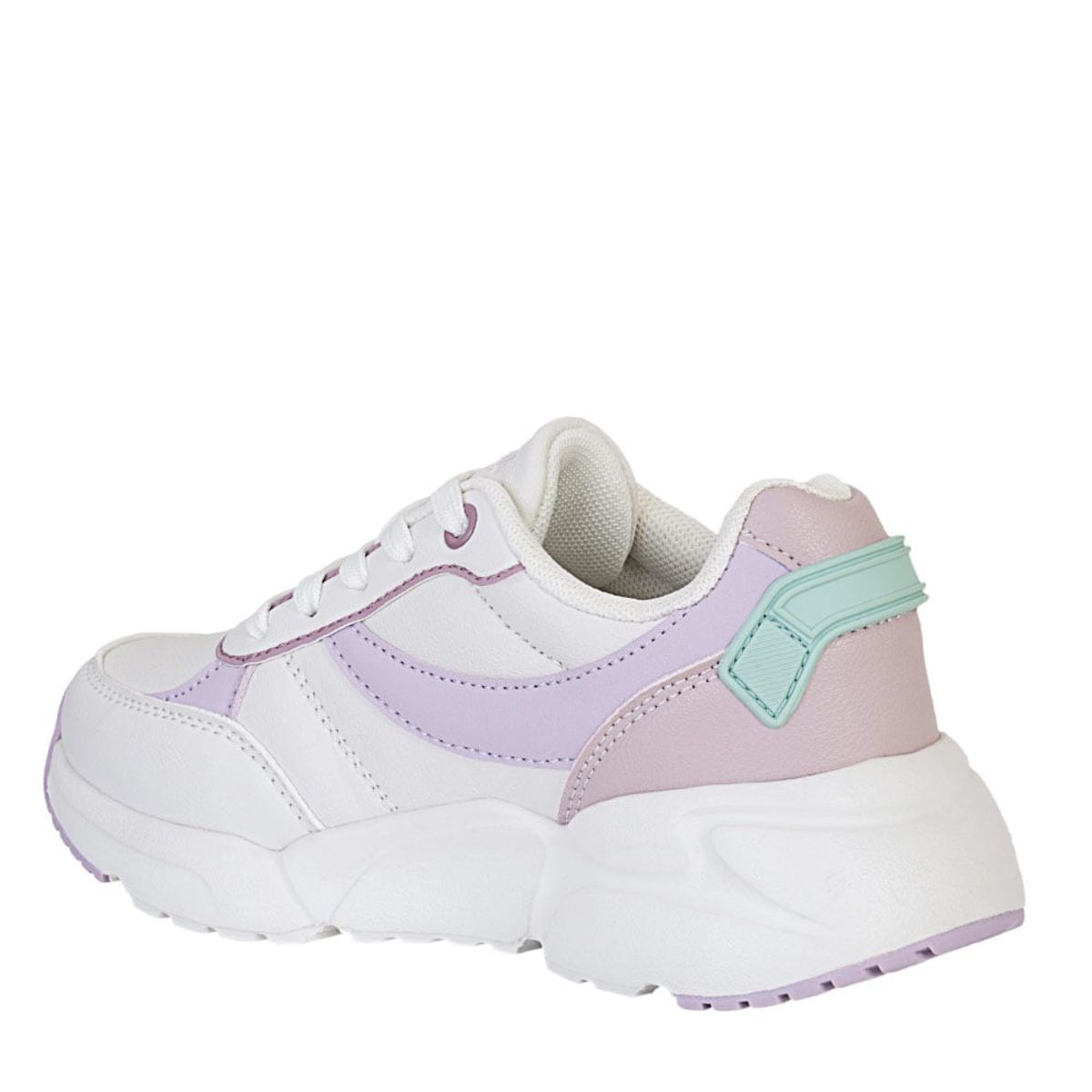 FRATTINI - Tenis de Niña marca FRATTINI en Color BLANCO LILA  / TENIS FUZ 60-24-2