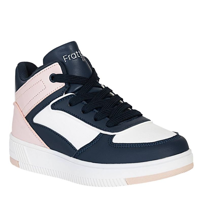 FRATTINI - Bota/botin de Niña marca FRATTINI en Color AZUL ROSADO  / BOTA FUZ BOT